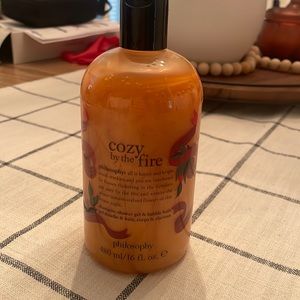 Philosophy cozy by the fire shampoo, shower gel & bubble bath